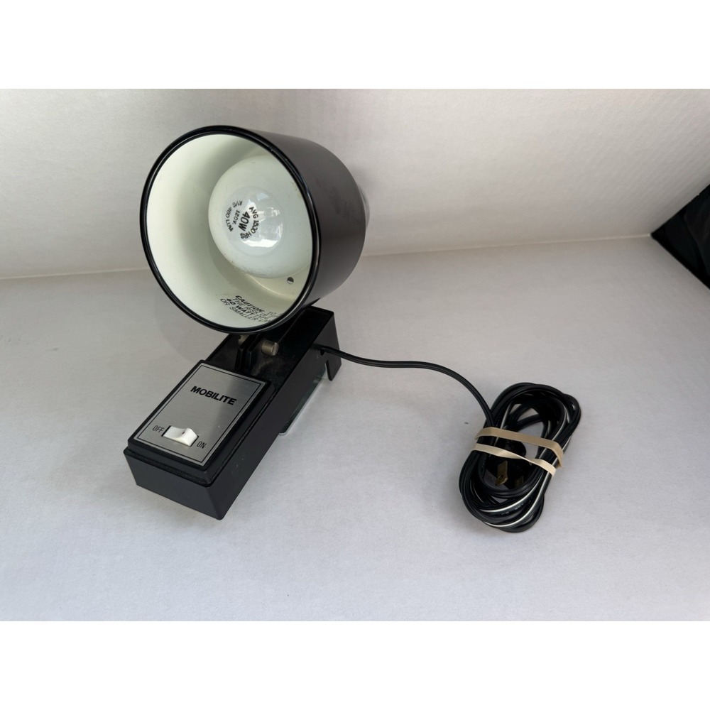 Vintage Hot Light w/ Table/Door Mounting Clamp Excellent Working Condition